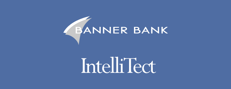 Presenting sponsor is Banner Bank, Technology sponsor is IntelliTect